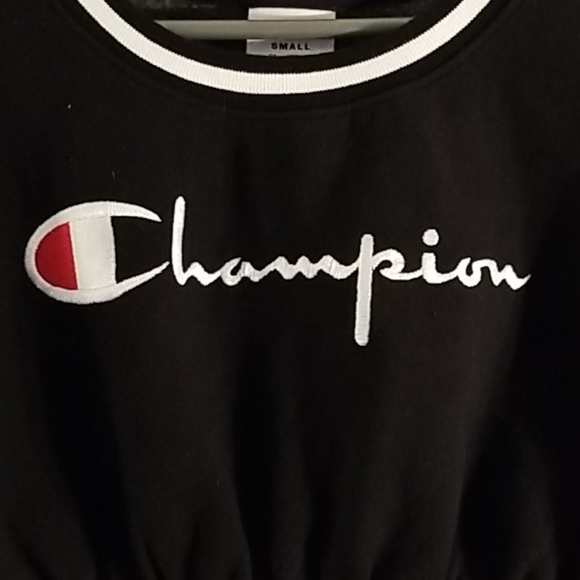 Champion Vintage Wash Crop Sweatshirt - Picture 6 of 7